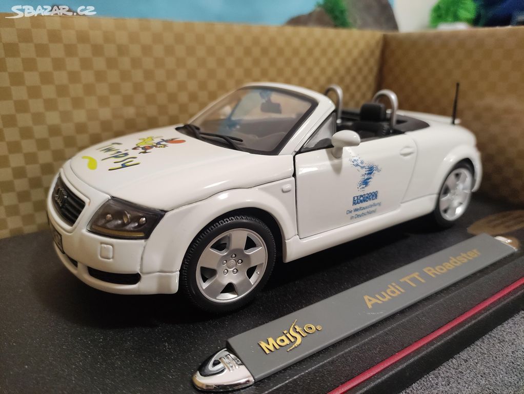 Prodám model 1:18 audi TT roadster