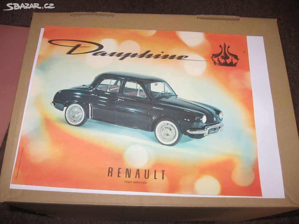 Renault Dauphine prospekt.