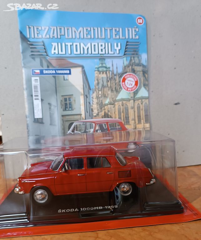 ŠKODA 1000MB 1969 - 1:24 - nezapomenutelné auta