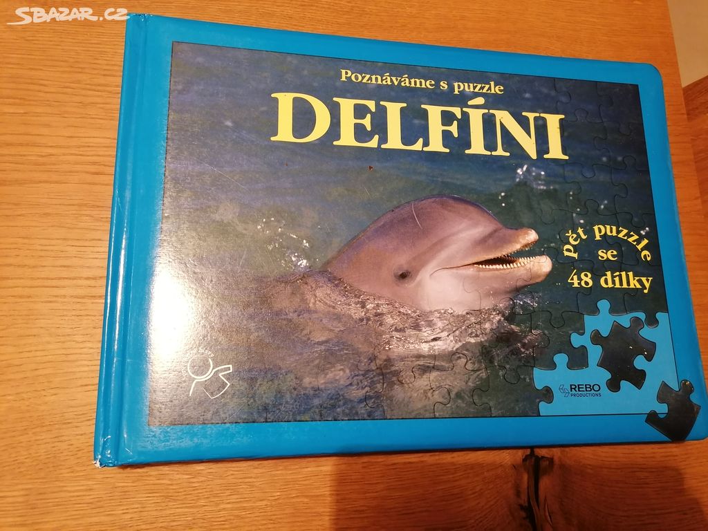 Kniha Delfíni - Poznáváme s puzzle