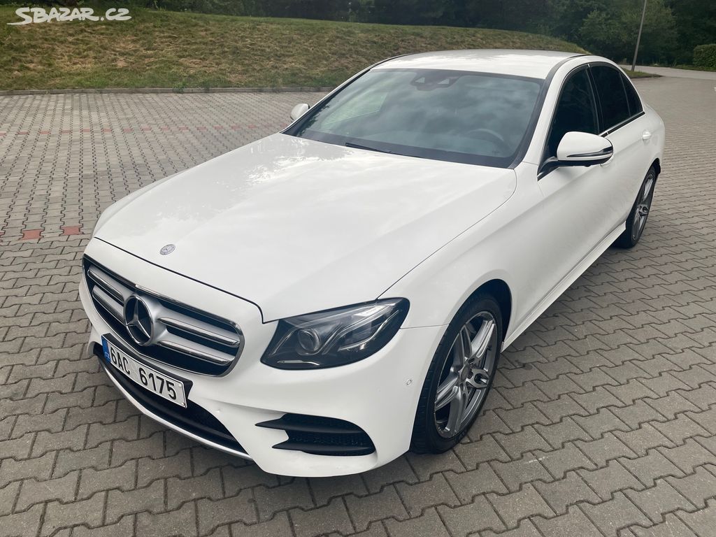 Mercedes Benz E 350d W 213 sedan 1.majitel,ČR pův.