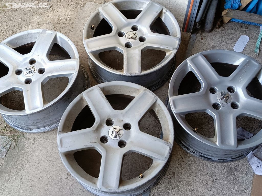 Alu disky Peugeot challenger 307,206... 4x108 R17