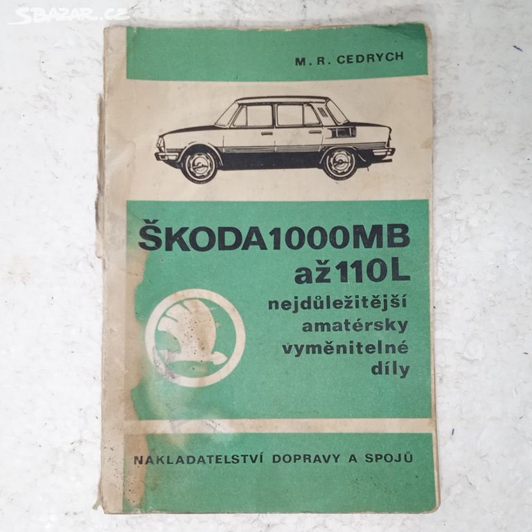 187 - Škoda 1000MB až 110L - 1974
