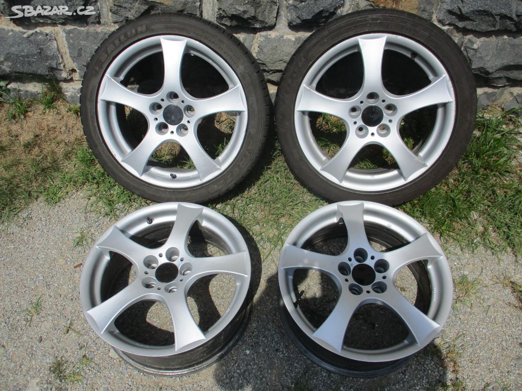 Alu kola 5x112 R17 Pneu letní 205/45 ZR 17 88W XL