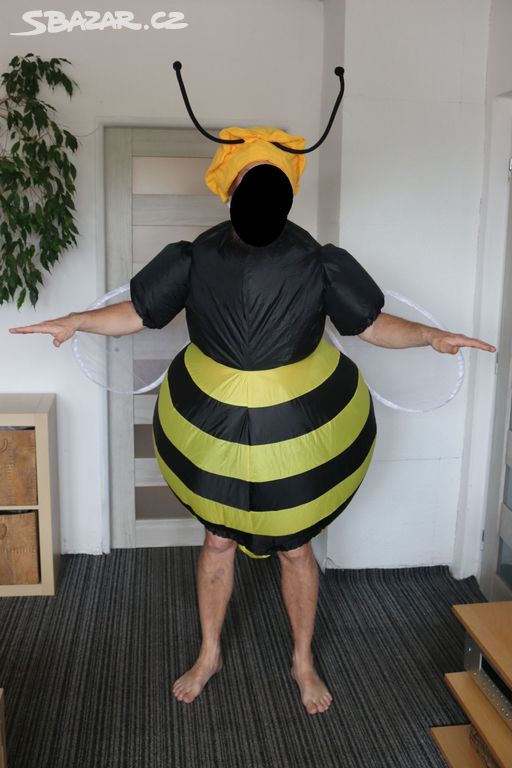 Kostým pro dospělé velká včela - čmelák