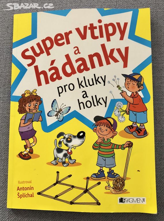 Supr vtipy pro kluky a holky - sešit pro děti