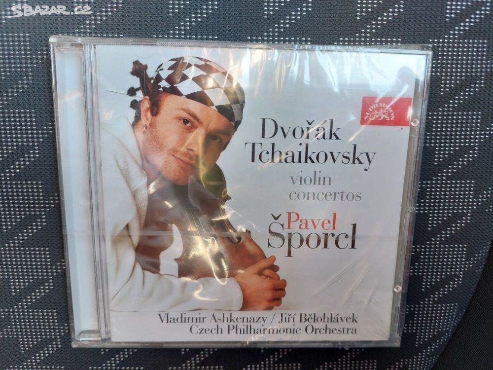 Nové CD Pavel Šporcl - Houslové koncerty Dvořák