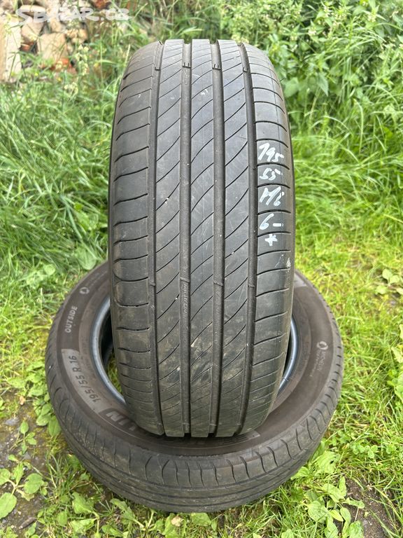 2ks letní pneu Michelin 195/55/16