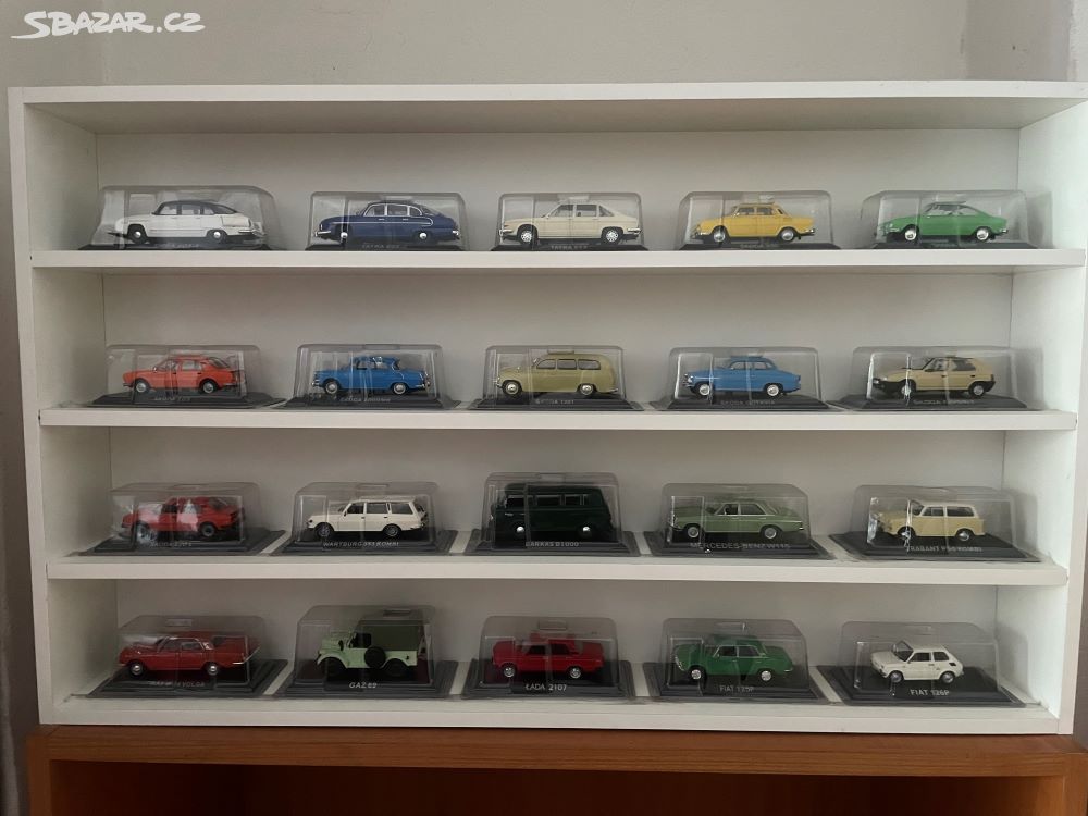 Sbírka  automobilu minulé éry