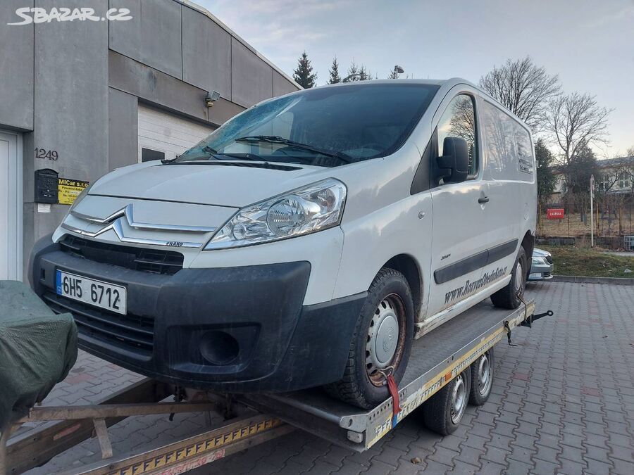 Citroen Jumpy 2.0HDI 88kW RHK 2008 - náhradní díly