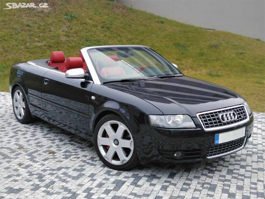 Audi S4 cabrio 4.2 V8 manual ČR