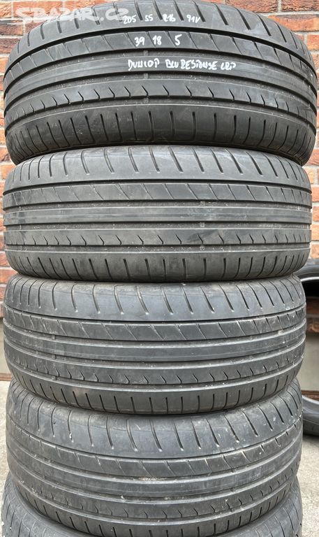 Letní pneu 205/55 R16 91V Dunlop Bluresponse 3918