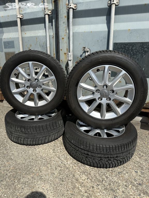 Zimní komplet 16" originál Audi rozteč 5 X 112!!!