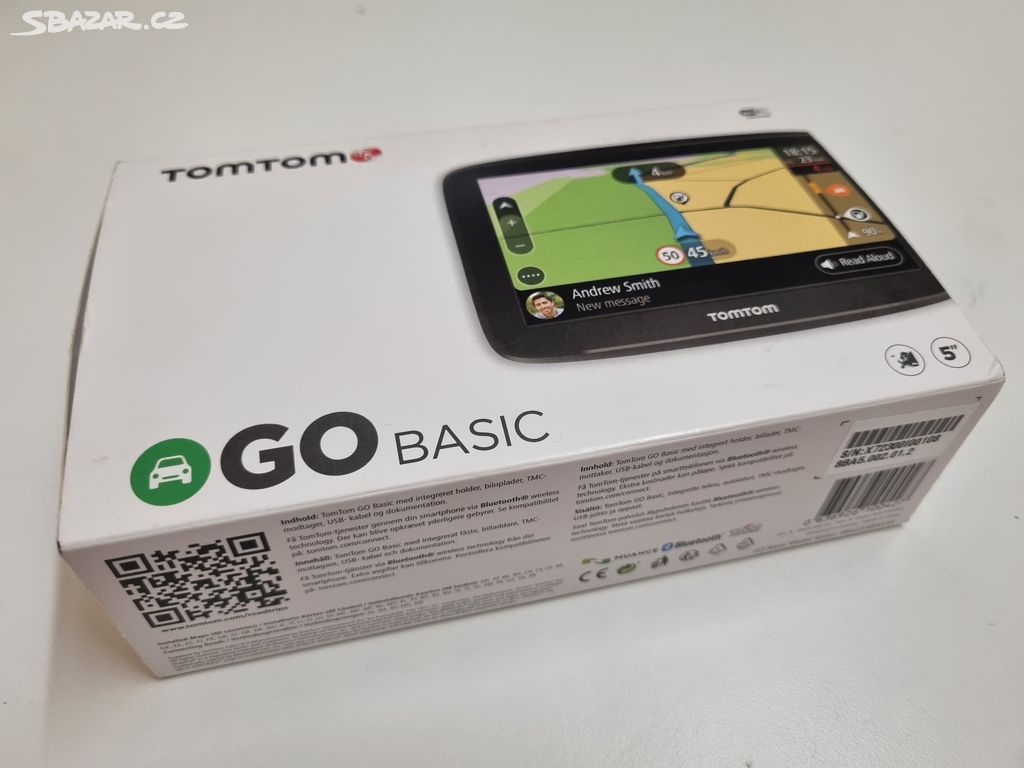 GPS navigace TOMTOM GO basic 5"