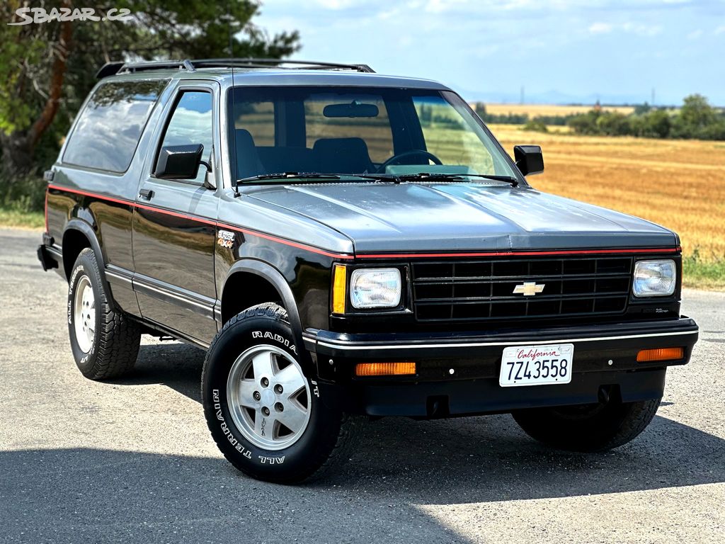 1987 Chevrolet S-10 Blazer 4x4 2.8L V6