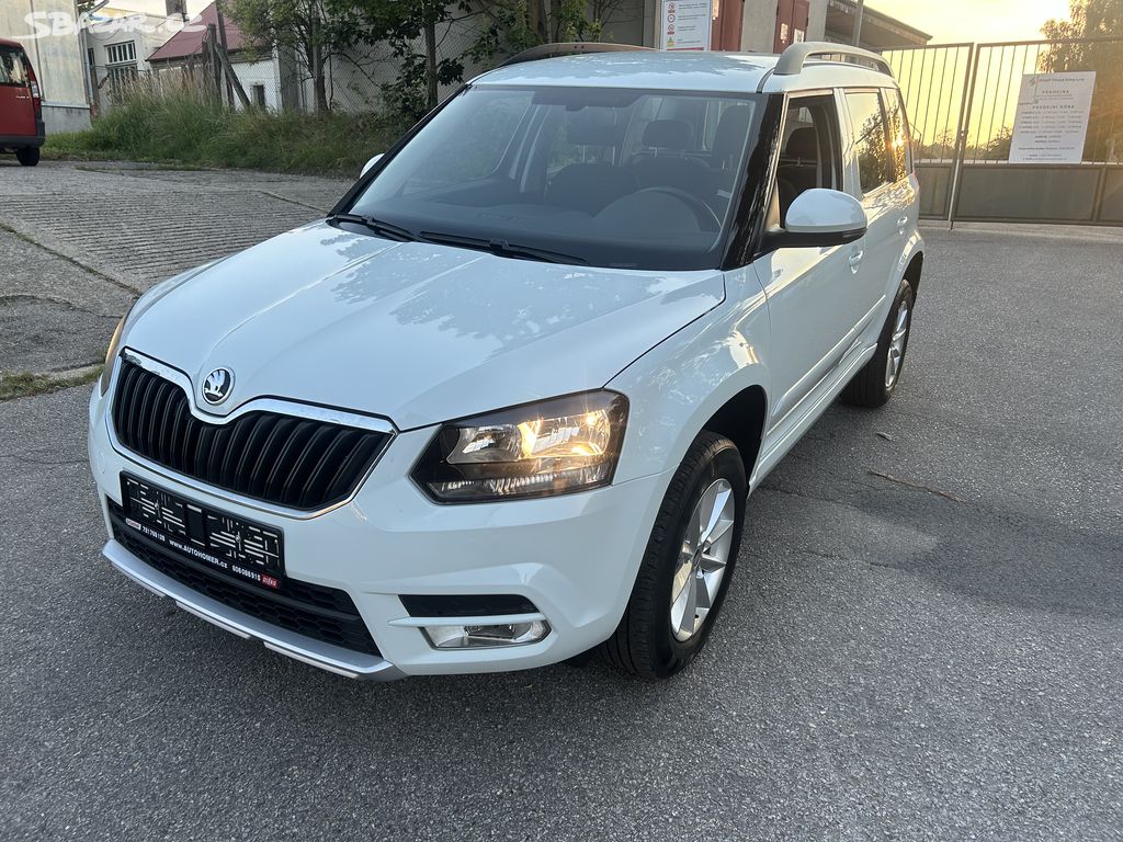 Prodám Škoda Yeti 2.0 TDI 81 kW tažné NAVI