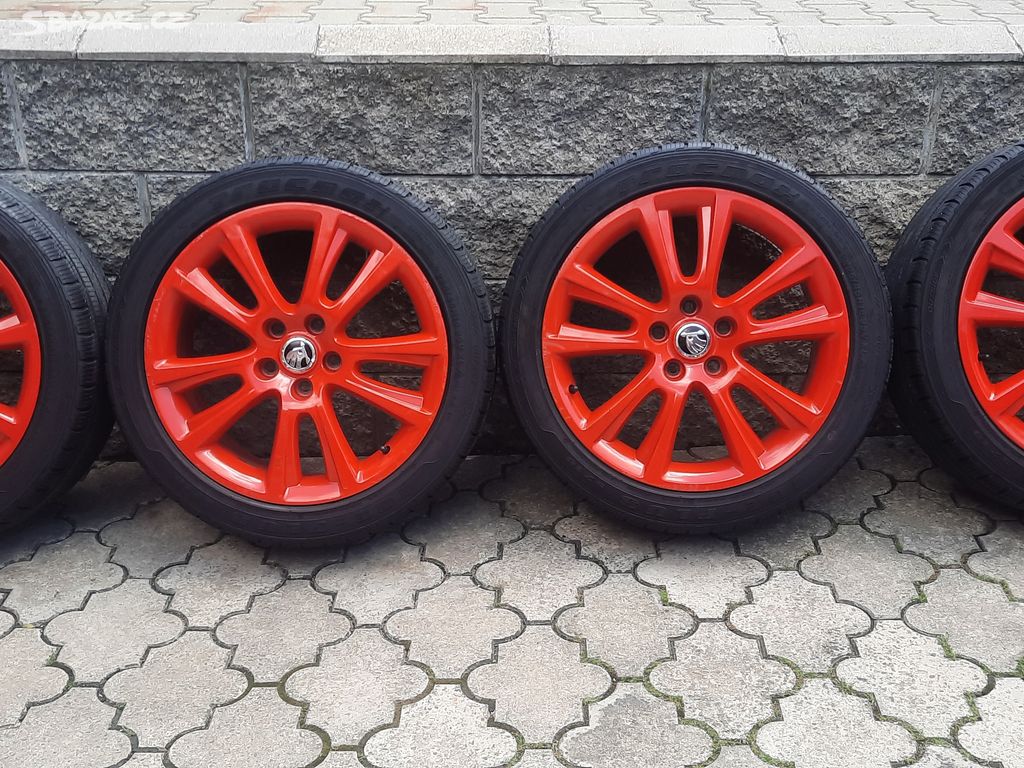 Originál alu Škoda RS 5x112 225/45 R18 - 6mm zimní