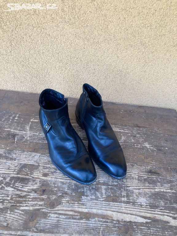 Pánské boty Mario Bruni - kůže , vel. 41