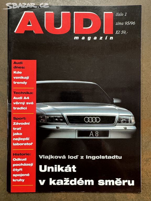 Audi magazín první číslo a první ročníky