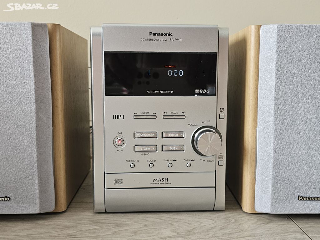 Mini věž Panasonic SA-PM9 super stav