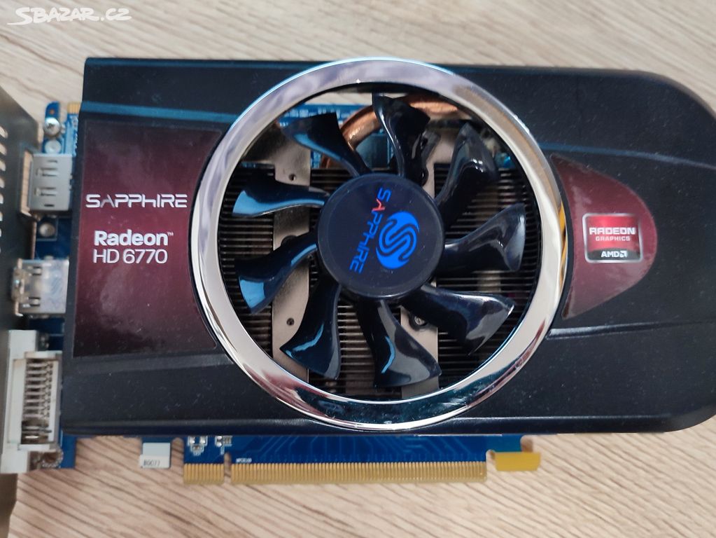 Grafická karta Sapphire AMD ATI Radeon HD6770, 1gb