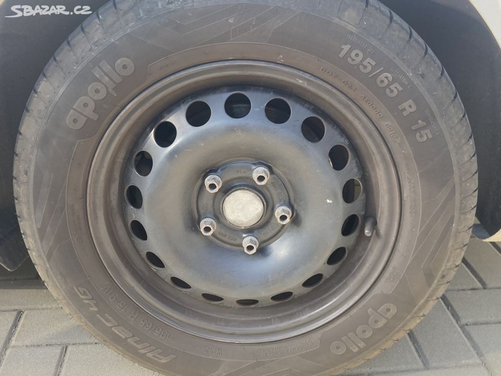 letní sada kol 195/65 R15, 5x112