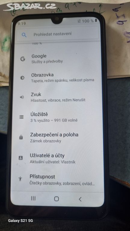 Čínský mobil S23+ Ultra