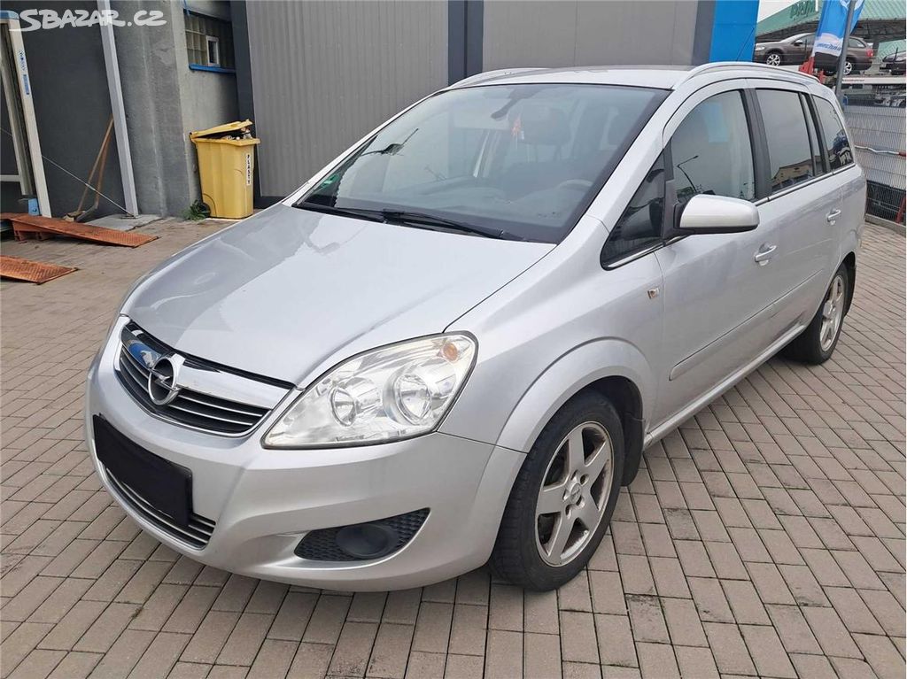 Opel Zafira, 1.6 CNG ecoFlex, 7 míst