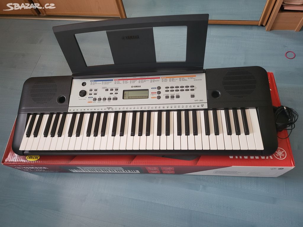 KLÁVESY YAMAHA YPT 260 - STAV NOVÉHO KUSU