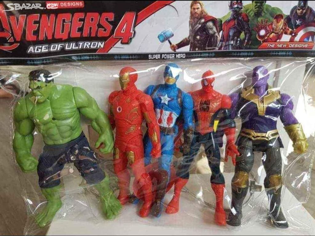 Figurky Avengers sada jen 199,-