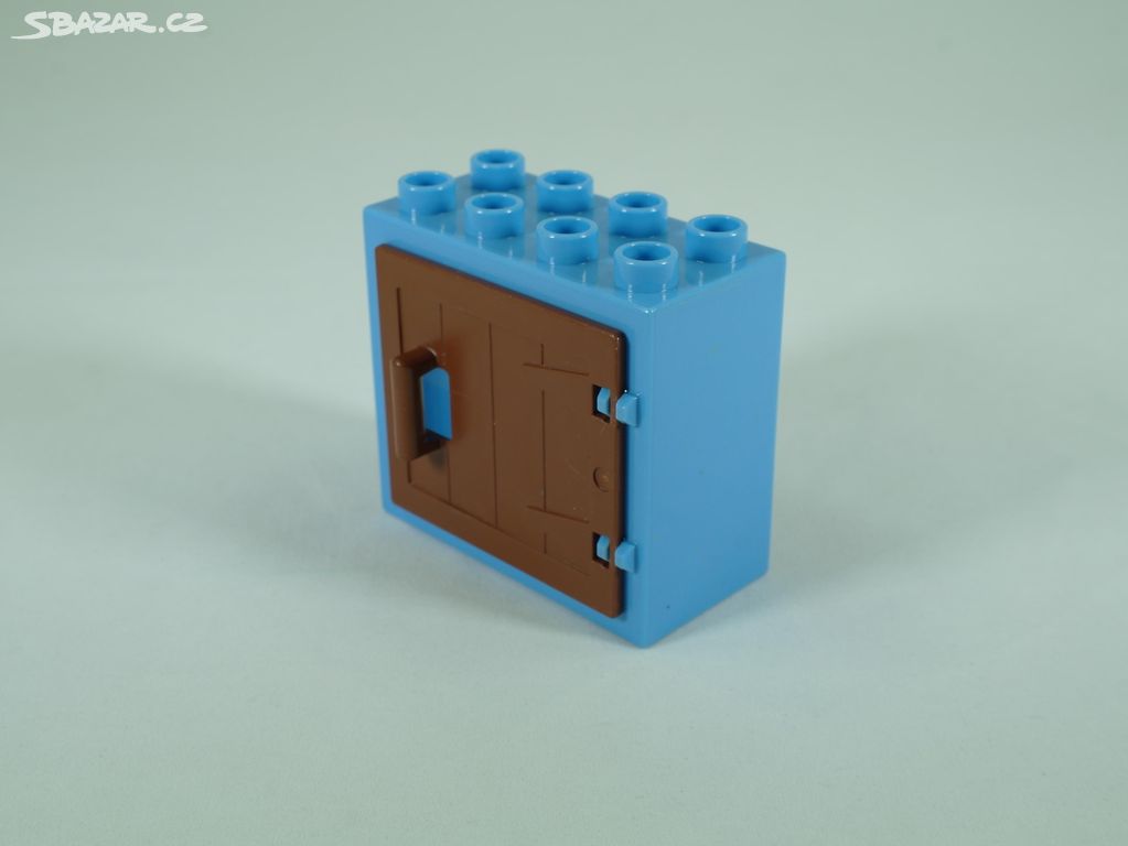 LEGO DUPLO dveřní/okenní rám 2x4x3 + dveře