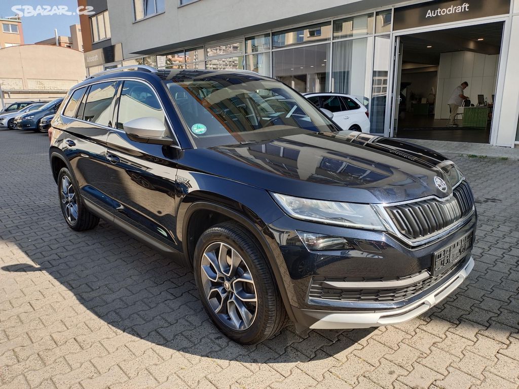 Škoda Kodiaq SCOUT 2.0TDI 140kW 4x4 DSG 97tkm