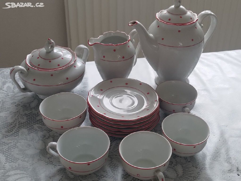 Kávový/čajový porcelánový set