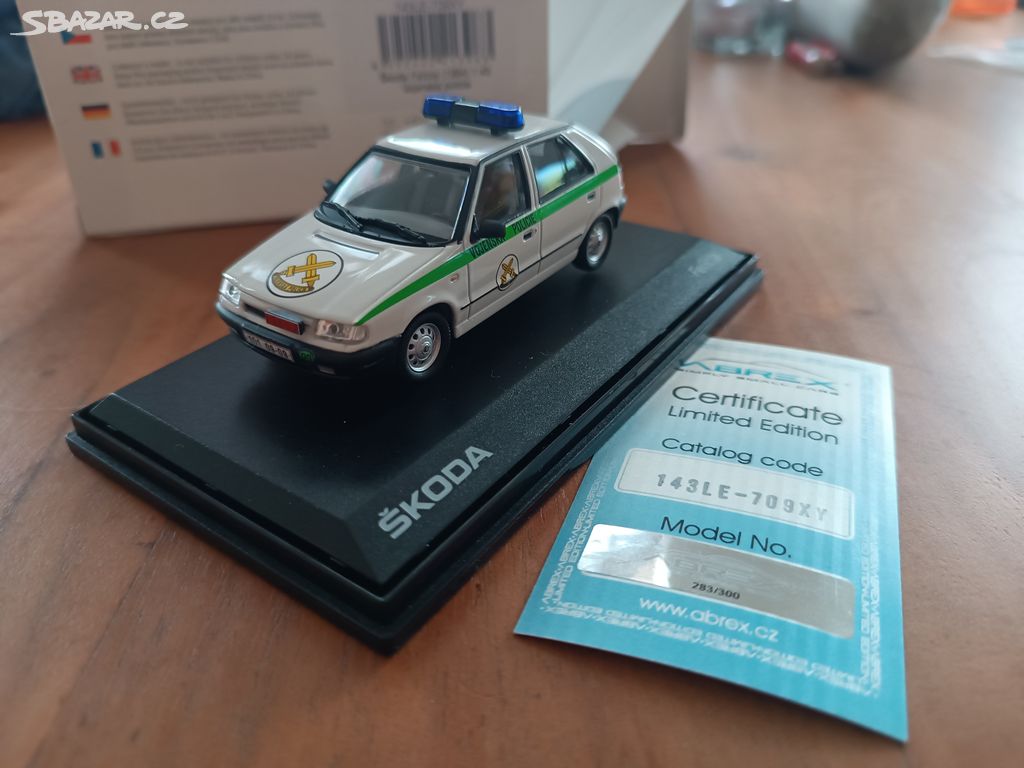 Abrex 1:43 Škoda Felicia 1994 Vojenská policie