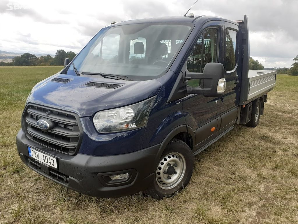 Ford Transit 2,0 TDCI Valník+7Míst+výbava+TZ-DPH