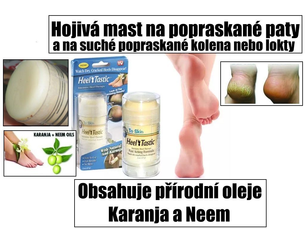 Hojivá mast - na suché paty