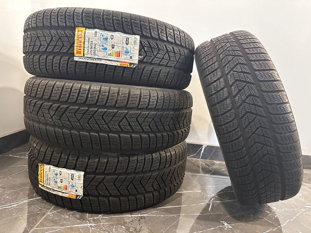 4X 235/60/18 pirelli scorpion winter 103h MO zimní