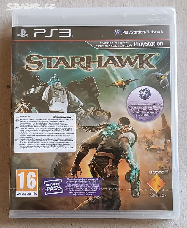 STARHAWK - hra na PS3 - nová, nepoužitá