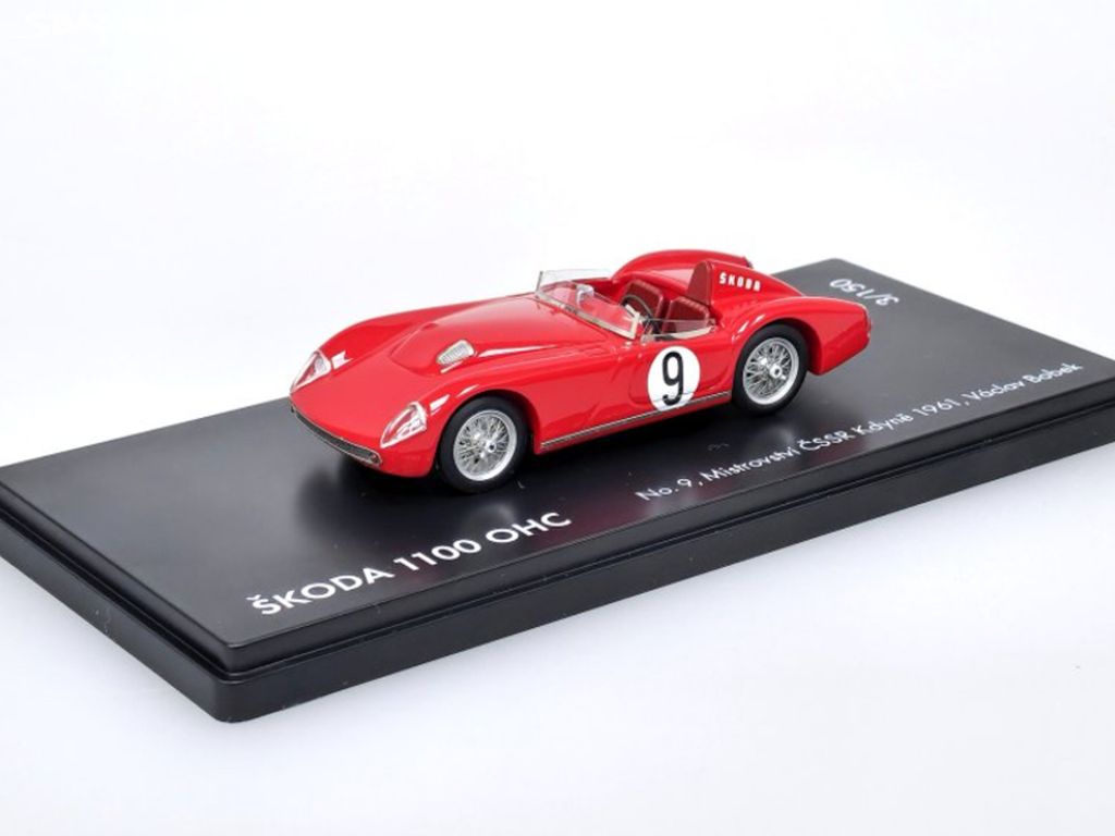 Modely Škoda 1100 OHC Spider 1:43 FOX18