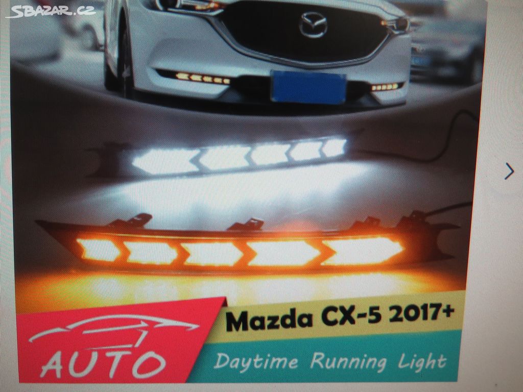 Přídavná světla nárazník Mazda Cx 5