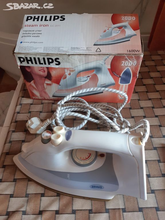 levně funkční žehličku PHILIPS s návodem