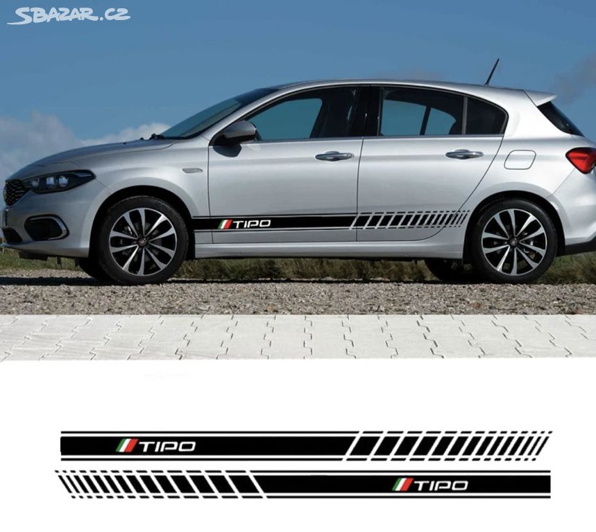 FIAT TIPO / samolepky na karoserii