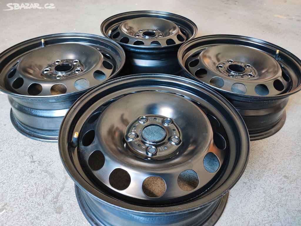 Nové orig plech. disky VW 16 ET46 6,5J 5x112 R16 R