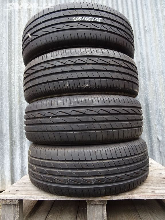 Letní pneu Kumho, 205/65/15, 4 kusy, 6,5 mm