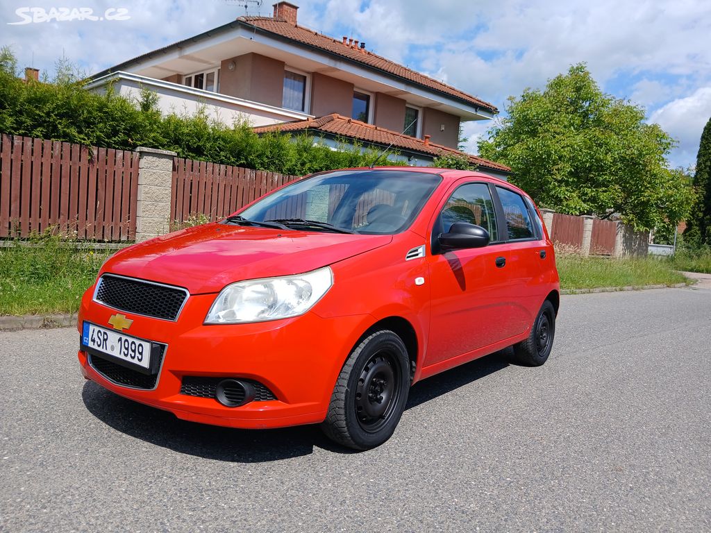 Chevrolet Aveo 1.2i r.v.10/2008,Bez koroze,