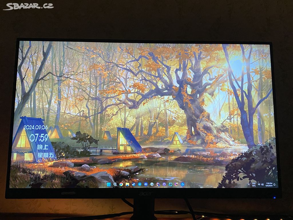 Xbox One S + 2 ovladače, monitor Acer Nitro VG240Y