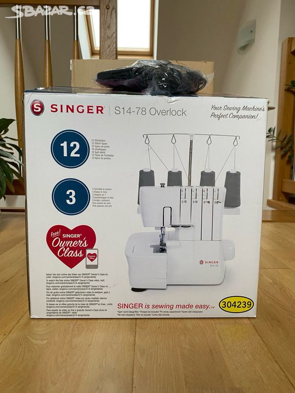 Šicí stroj overlock Singer S14-78