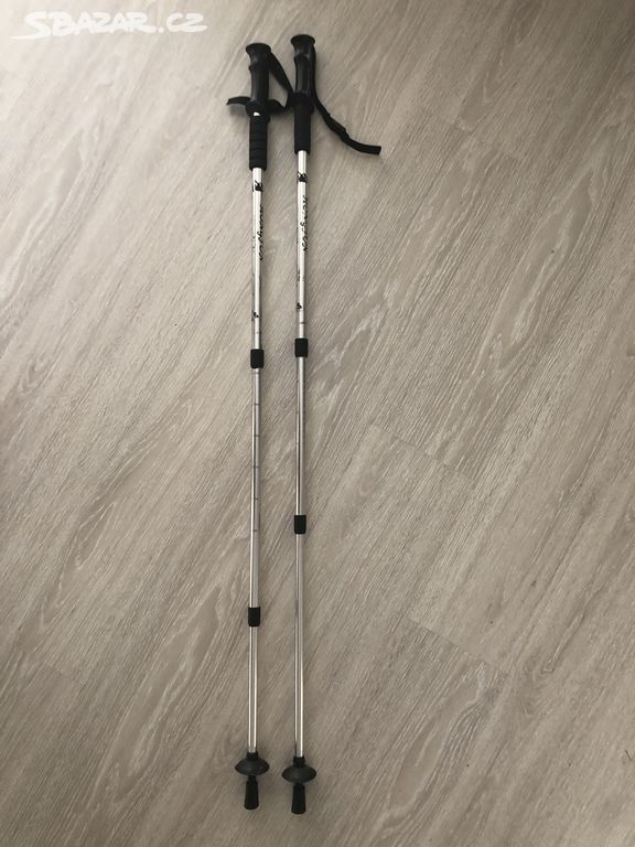 Trekové nordic walking hůlky, 135 cm