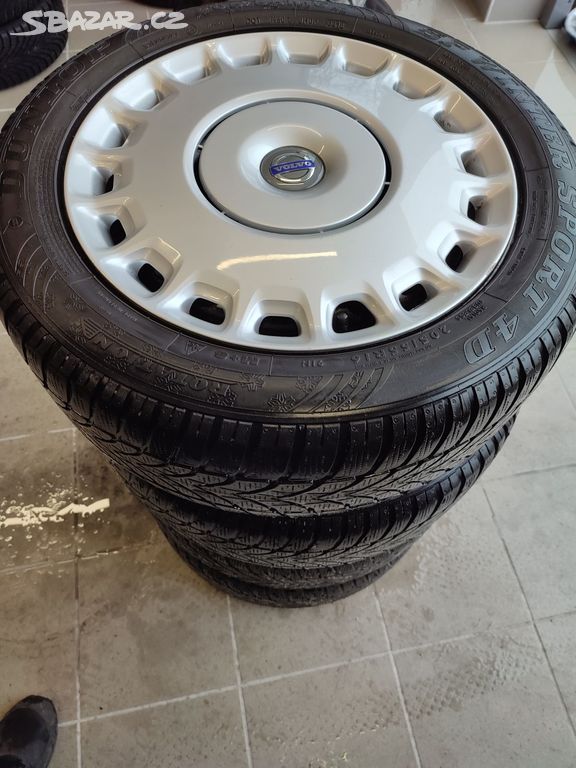 Plech kola 16" 5x108 ET52,5 pneu 205/55/16