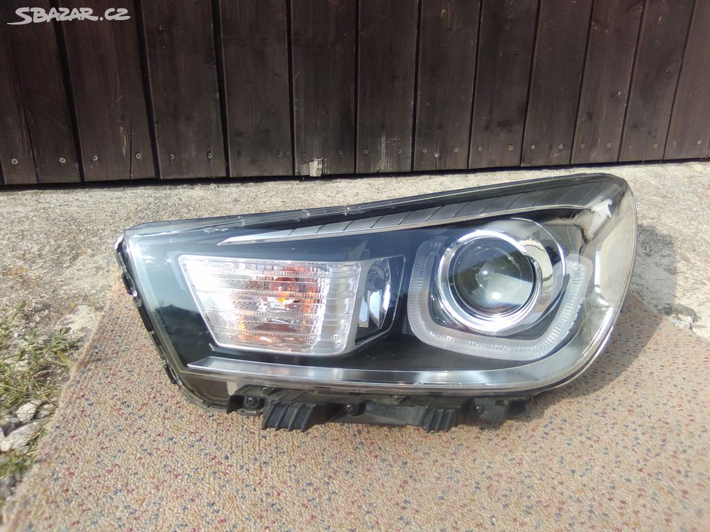 kia rio levé přední světlo led 92101h8, originál